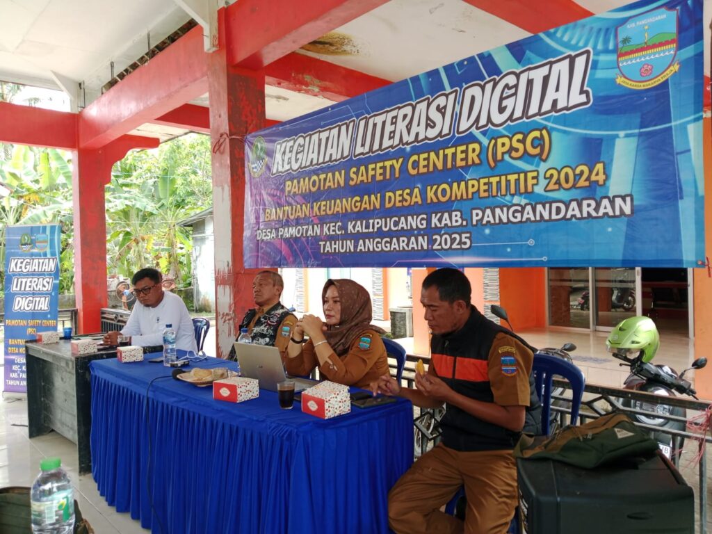 pelatihan literasi digital desa pamotan
