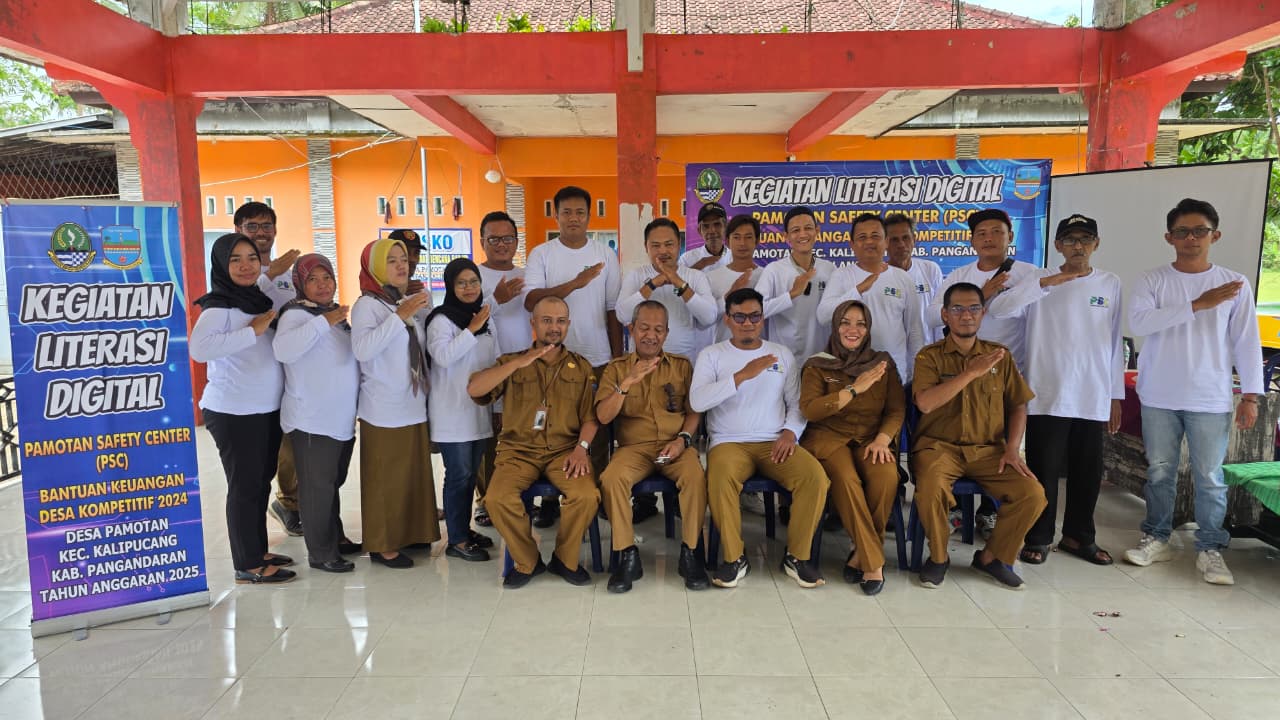 pelatihan literasi digital desa pamotan