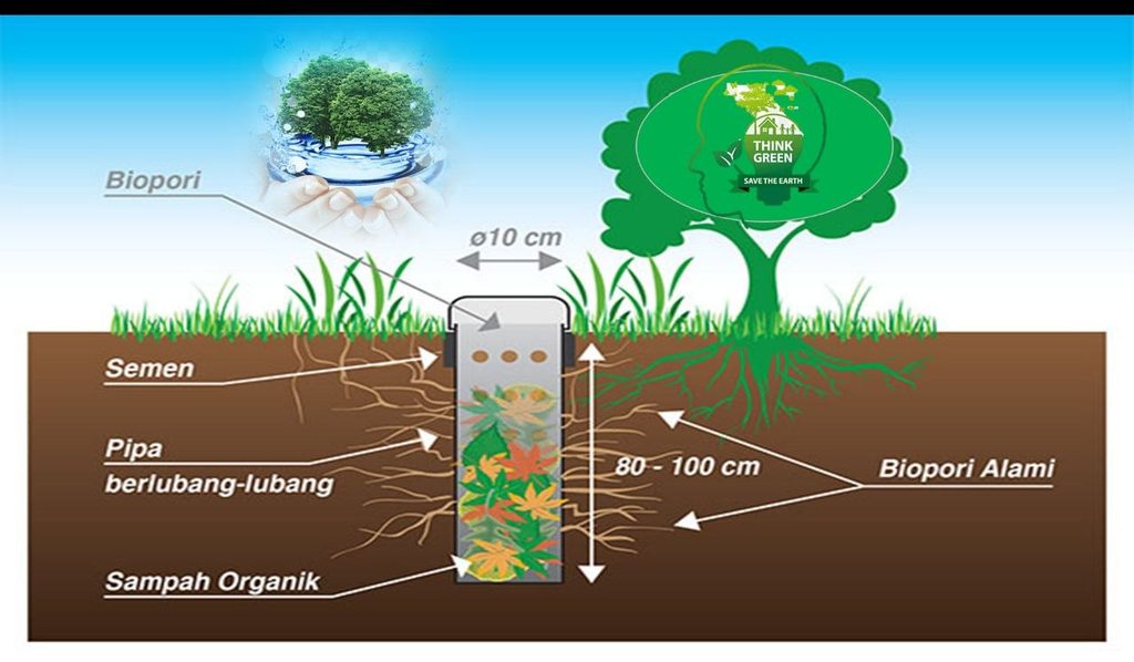 Biopori di Lingkungan Rumah: Manfaat, Fungsi, dan Cara Perawatannya